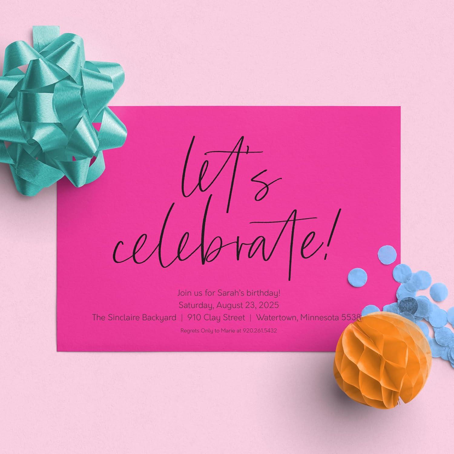 image:imageAstrobrights Mega Collection Colored Cardstock Ultra Pink 320 Sheets 65 lb176 gsm 85 x 11 MORE SHEETS 916801 Ream