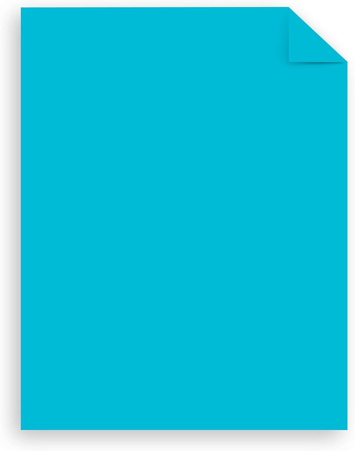 image:imageAstrobrights Mega Collection Colored Paper Bright Blue 625 Sheets 24 lb89 gsm 85 x 11 MORE SHEETS 916211 Ream Pack of 6