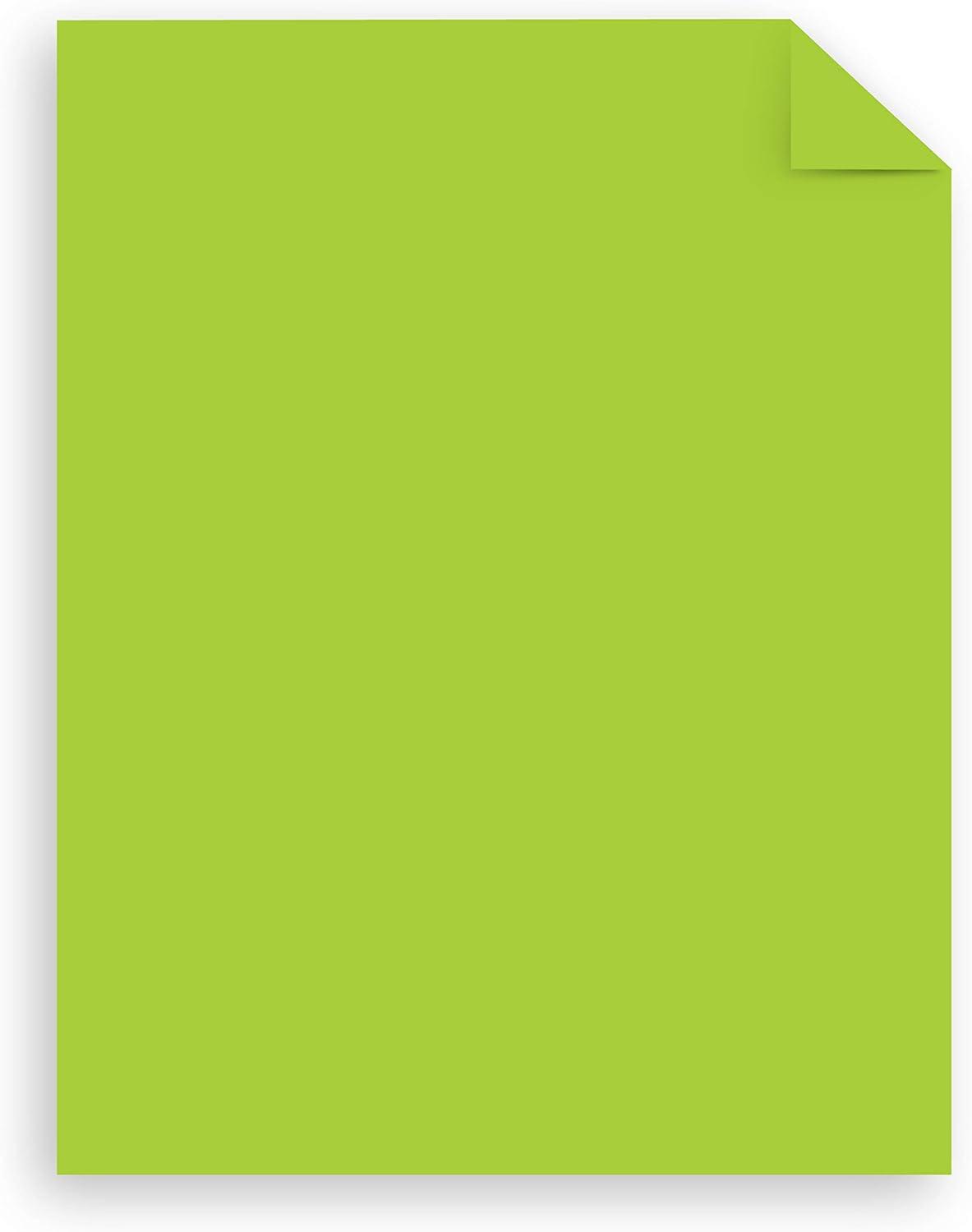 image:imageAstrobrights Mega Collection Colored Paper Bright Green 625 Sheets 24 lb89 gsm 85 x 11 MORE SHEETS 91622625 Count Pack of 1