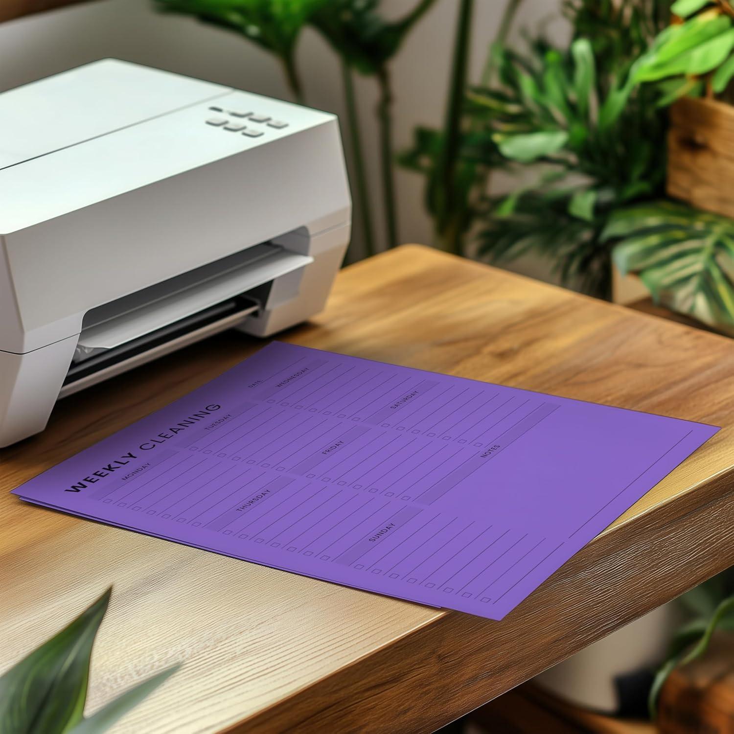 image:imageAstrobrights Mega Collection Colored Paper Ultra Purple 625 Sheets 24 lb89 gsm 85 x 11 MORE SHEETS 916911 Ream