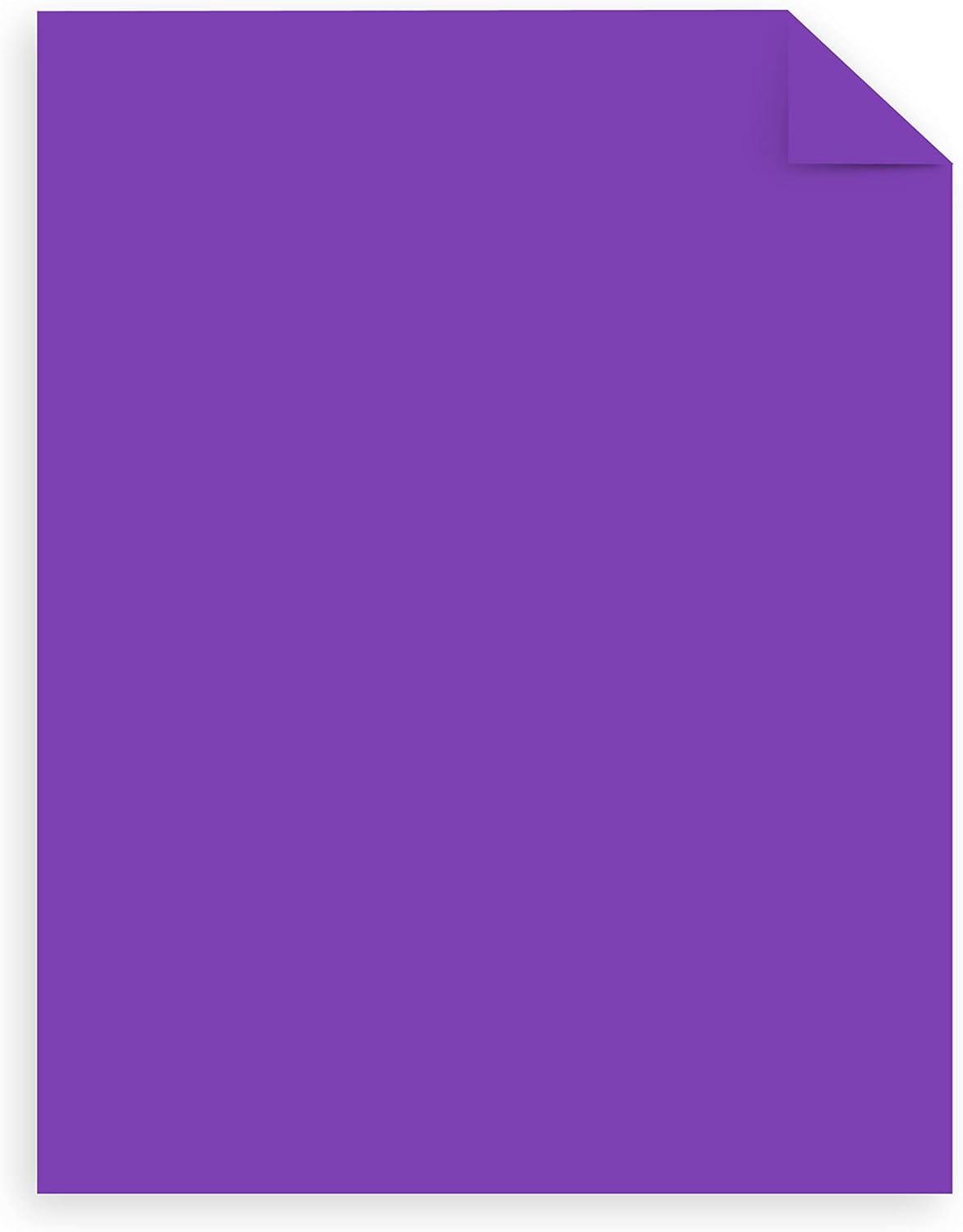 image:imageAstrobrights Mega Collection Colored Paper Ultra Purple 625 Sheets 24 lb89 gsm 85 x 11 MORE SHEETS 916911 Ream