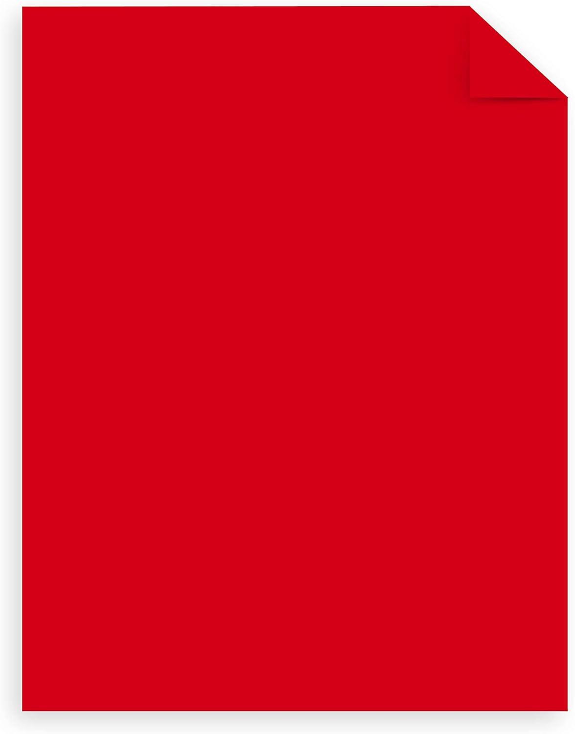 image:imageAstrobrights Mega Collection Colored Paper Ultra Red 625 Sheets 24 lb89 gsm 85 x 11 MORE SHEETS 91692625 Count Pack of 1