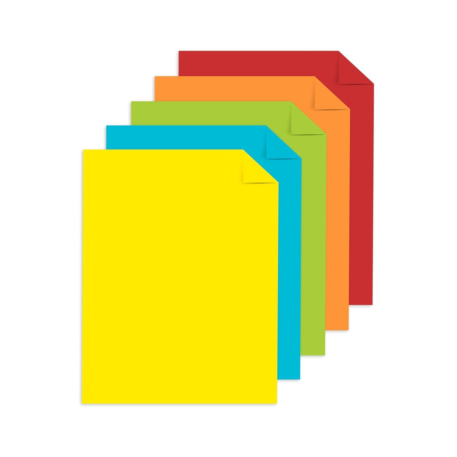 image:imageAstrobrights Mixed Carton 85 x 11 24 lb89 gsm 5Color 500 Sheets Each2500 Sheets Total