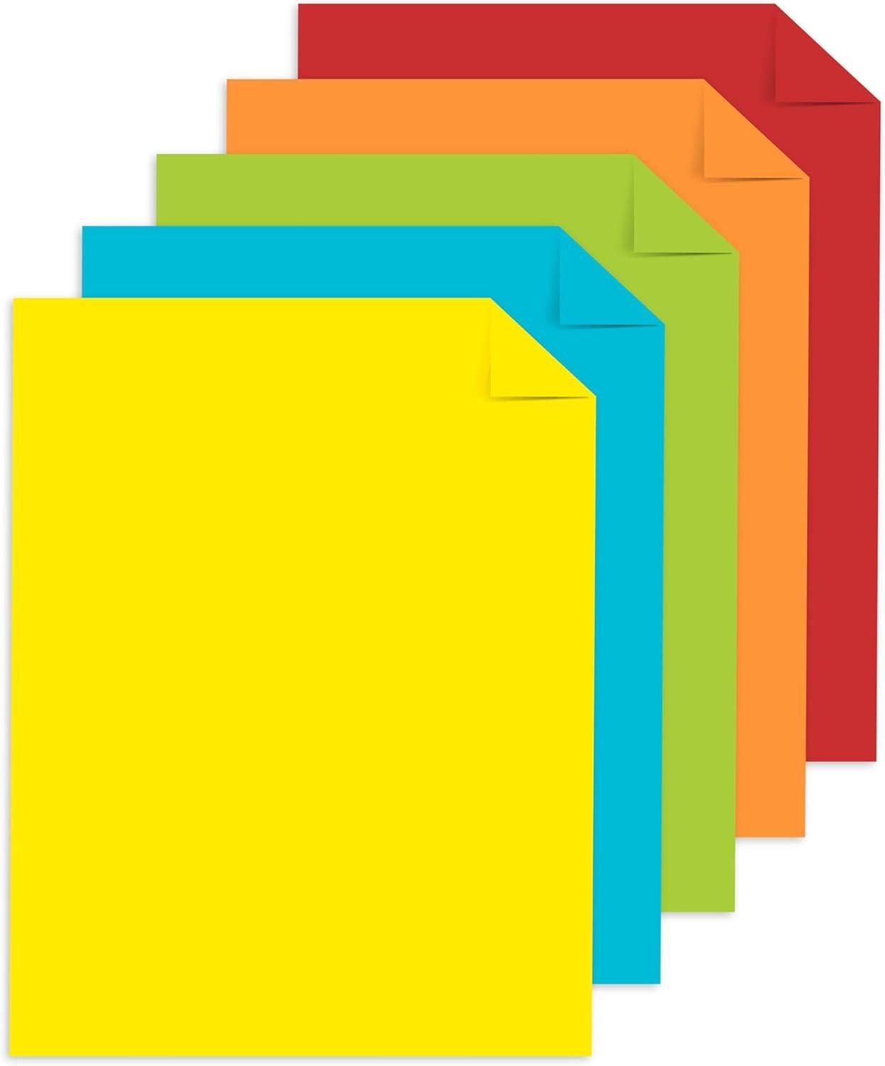 image:imageAstrobrights Mixed Carton 85 x 11 65 lb176 gsm 5Colors 250 Sheets Each1250 Sheets Total