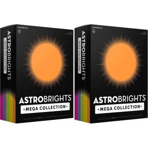 Astrobrights Mega Collection, Colored Paper, “Joyful” 5-Color Assortment, 625 Sheets, 24 lb/89 gsm, 8.5″ x 11″ – MORE SHEETS! (91624)(625 Count (Pack of 2))