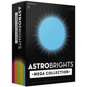 Astrobrights Mega Collection, Colored Paper,”Classic” 5-Color Assortment, 625 Sheets, 24 lb/89 gsm, 8.5″ x 11″ – MORE SHEETS! (91623)(1 Ream (Pack of 6))