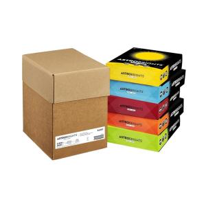 Astrobrights Mixed Carton, 8.5″ x 11″, 24 lb./89 gsm, 5-Color, 500 Sheets Each/2,500 Sheets Total