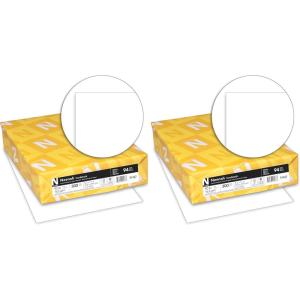 Neenah Index Cardstock, 8.5″ x 11″, 90 lb./163 gsm, White, 300 Sheets, Lightweight, 94 Brightness – EXTRA SHEETS, MORE VALUE! (91437)(300 Count (Pack of 2))