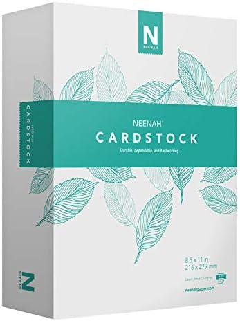 image:imageNeenah Vellum Bristol Cardstock Lightweight 325 Sheets 67 lb147 gsm 94 Brightness 85 x 11 MORE SHEETS 916332Pack