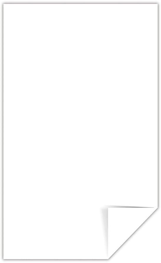 image:imageWausau Exact Vellum Bristol Cardstock 250 Sheets White 94 Brightness 67 lb 85 x 14 Inches85 x 14 Inches Pack of 6