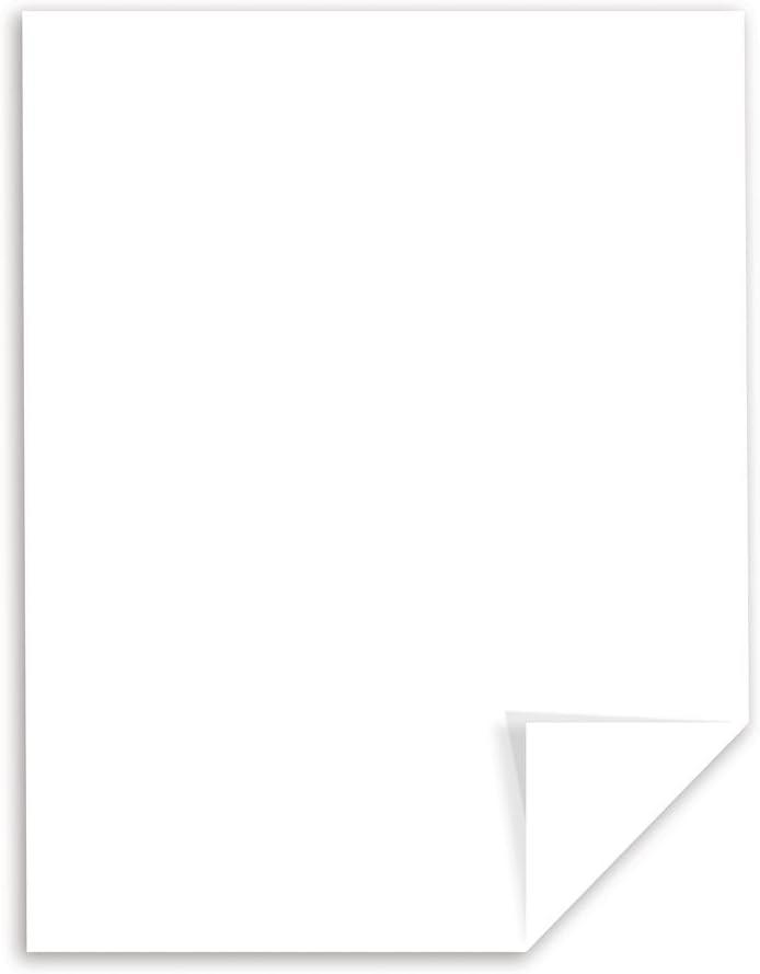 image:imageWausau Papers Neenah Exact Vellum Bristol 85 x 11 67 lb147 GSM White 94 Brightness 250 Sheets 80211250 Count Pack of 2