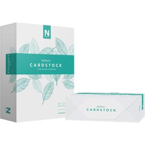 Neenah Vellum Bristol Cardstock, Lightweight, 325 Sheets, 67 lb/147 gsm, 94 Brightness, 8.5″ x 11″ – MORE SHEETS! (91633)(2-Pack)
